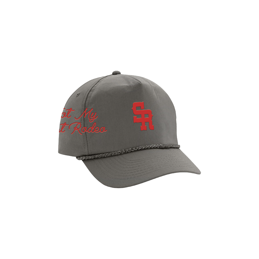 SR NMFR Canvas Snapback (Charcoal/Red)