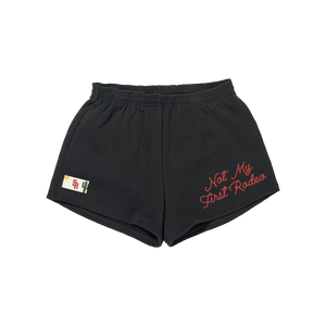 STEVENSON RANCH™ Women's Cropped Sweat Shorts (Black)